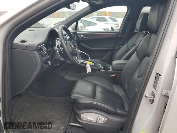2024 Porsche Macan with VIN WP1AA2A59RLB18288, listed as a Copart auction lot 57804455 with 7,480 mi miles and Salvage title. Bid and sale history available at DreamBid. Image 7.