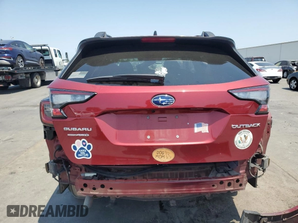 2021 Subaru Outback Premium with VIN 4S4BTAFC0M3194763, listed as a Copart auction lot 59713325 with 38,771 mi miles and Salvage title. Bid and sale history available at DreamBid. Image 6.