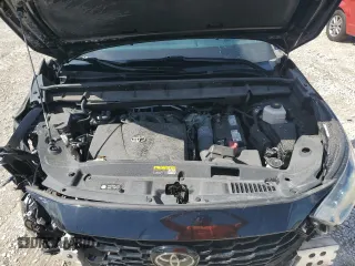 2022 Toyota Highlander XSE with VIN 5TDLZRAH3NS115126, listed as a Copart auction lot 62293825 with 59,189 mi miles and Salvage title. Bid and sale history available at DreamBid. Image 12.