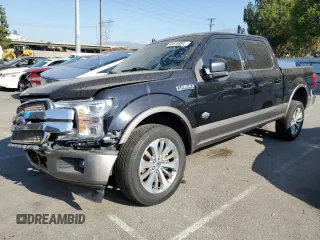 2020 Ford F-150 XL with VIN 1FTEW1C4XLFA74777, listed as a Copart auction lot 63915484 with 0 mi miles and Salvage Title. Bid and sale history available at carsss.com. Image 1.