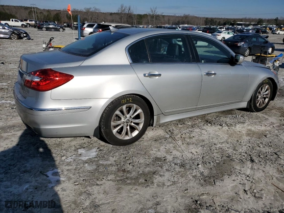 2013 Hyundai Genesis 3.8L with VIN KMHGC4DD2DU227551, listed as a Copart auction lot 42212835 with 154,078 mi miles and Salvage Title. Bid and sale history available at carsss.com. Image 3.