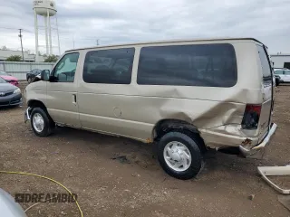 2008 Ford Econoline Passenger XL with VIN 1FBNE31LX8DB42236, listed as a Copart auction lot 55294215 with 150,809 mi miles and Salvage title. Bid and sale history available at DreamBid. Image 2.