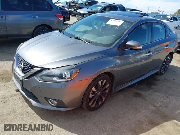 2017 Nissan Sentra SR Turbo with VIN 3N1CB7AP0HY235627, listed as a IAAI auction lot 42022742 with 247,514 mi miles. Bid and sale history available at carsss.com. Image 18.