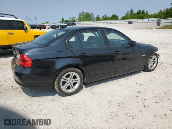 2008 BMW 3 Series 328xi with VIN WBAVC735X8KX91177, listed as a Copart auction lot 57224785 with 124,699 mi miles and Clean title. Bid and sale history available at DreamBid. Image 3.