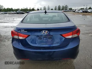 2013 Hyundai Elantra Limited with VIN KMHDH4AE5DU557590, listed as a Copart auction lot 54790675 with 156,900 mi miles and Salvage Title. Bid and sale history available at DreamBid. Image 6.