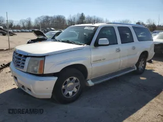 2005 Cadillac Escalade ESV with VIN 3GYFK66N85G287286, listed as a Copart auction lot 47165865 with Not provided miles and Salvage title. Bid and sale history available at DreamBid. Image 1.