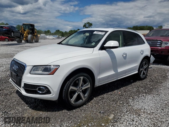 2016 Audi Q5 Premium Plus z VIN WA1D7AFP6GA034773, wystawiony jako Copart lot #55603785 z przebiegiem 110 574 mil mil oraz Szkoda całkowita • Salvage title. Historia ofert i sprzedaży dostępna na DreamBid. Obrazek 1.