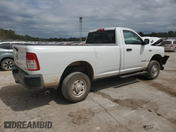 2022 Ram 2500 Tradesman with VIN 3C6MR5AJ2NG402981, listed as a Copart auction lot 69225254 with 31,321 mi miles and Salvage Title. Bid and sale history available at carsss.com. Image 3.