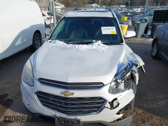 2016 Chevrolet Equinox LT with VIN 2GNFLFEK3G6162292, listed as a IAAI auction lot 41348136 with 153,508 mi miles and . Bid and sale history available at carsss.com. Image 12.