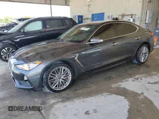 2020 Genesis G70 2.0T z VIN KMTG64LA5LU059925, wystawiony jako Copart lot #57105395 z przebiegiem 73 950 mil mil oraz Nie do naprawy • Non repairable. Historia ofert i sprzedaży dostępna na DreamBid. Obrazek 1.