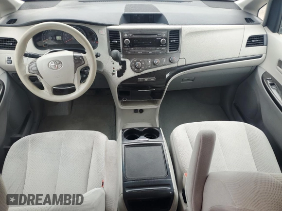 2012 Toyota Sienna LE AAS with VIN 5TDKK3DC2CS217382, listed as a Copart auction lot 58067475 with 146,769 mi miles and Salvage title. Bid and sale history available at DreamBid. Image 8.