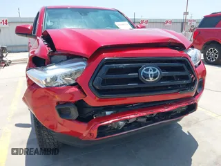 2022 Toyota Tacoma SR with VIN 3TYAX5GN6NT060646, listed as a IAAI auction lot 42186513 with 46,735 mi miles and . Bid and sale history available at DreamBid. Image 6.