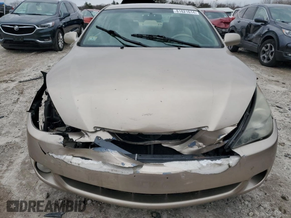 2004 Toyota Solara SE with VIN 4T1CE38P54U834261, listed as a Copart auction lot 81821614 with 97,563 mi miles and Clean Title. Bid and sale history available at carsss.com. Image 5.
