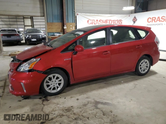 2014 Toyota Prius Two with VIN JTDZN3EU0E3342821, listed as a Copart auction lot 52625935 with 123,674 mi miles and Salvage title. Bid and sale history available at DreamBid. Image 1.