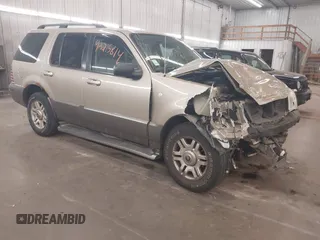 2003 Mercury Mountaineer Convenience z VIN 4M2ZU86K23ZJ06043, wystawiony jako IAAI lot #42215814 z przebiegiem 259 172 mil mil oraz . Historia ofert i sprzedaży dostępna na DreamBid. Obrazek 1.