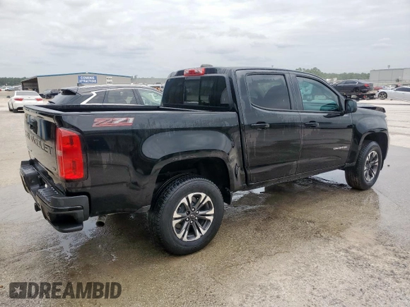 2022 Chevrolet Colorado 2WD Z71 z VIN 1GCGSDEN6N1204453, wystawiony jako Copart lot #65275975 z przebiegiem 23 734 mil mil oraz Szkoda całkowita • Salvage title. Historia ofert i sprzedaży dostępna na DreamBid. Obrazek 3.