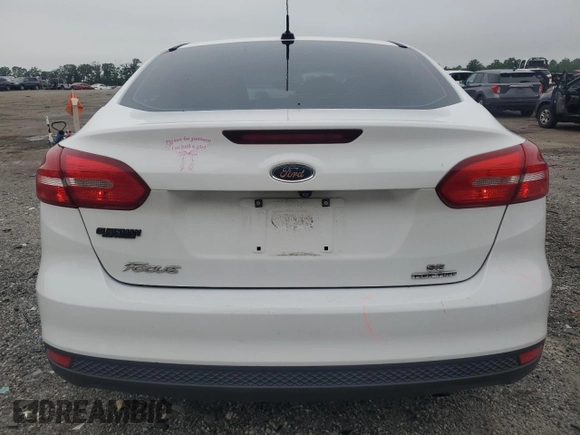 2015 Ford Focus SE with VIN 1FADP3F2XFL273662, listed as a Copart auction lot 60784435 with 32,115 mi miles and Salvage title. Bid and sale history available at DreamBid. Image 6.