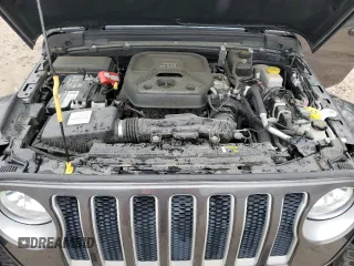 2020 Jeep Wrangler Unlimited Sahara with VIN 1C4HJXEN2LW149623, listed as a Copart auction lot 50906705 with 71,919 mi miles and Salvage title. Bid and sale history available at DreamBid. Image 14.