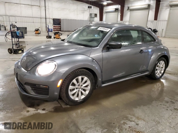 2017 Volkswagen Beetle Fleet with VIN 3VWF17AT9HM604385, listed as a Copart auction lot 50398445 with 81,995 mi miles and Salvage title. Bid and sale history available at DreamBid. Image 1.