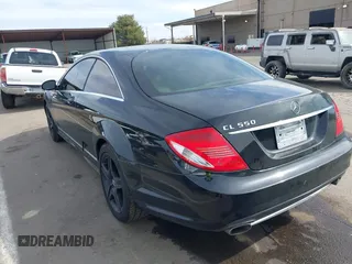 2008 Mercedes-Benz CL V8 with VIN WDDEJ71X38A014817, listed as a IAAI auction lot 41637116 with 150,424 mi miles. Bid and sale history available at carsss.com. Image 3.