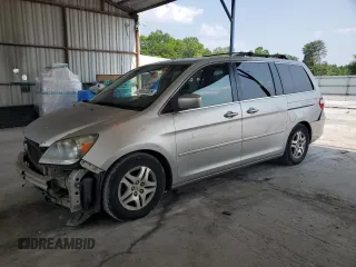 2007 Honda Odyssey Touring с VIN 5FNRL38867B081737, выставлен на аукционе Copart как лот 59002825 с пробегом 232 779 миль миль и Списание • Salvage title. История ставок и продаж доступна на DreamBid. Изображение 1.