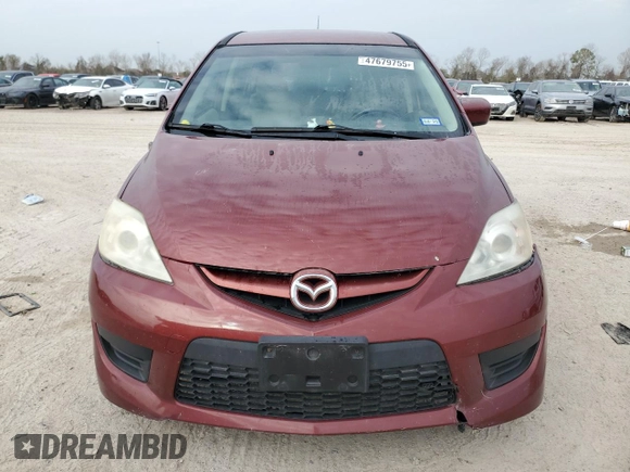 2010 Mazda 5 Sport z VIN JM1CR2W36A0359970, wystawiony jako Copart lot #47679755 z przebiegiem 182 751 mil mil oraz Szkoda całkowita • Salvage title. Historia ofert i sprzedaży dostępna na DreamBid. Obrazek 5.