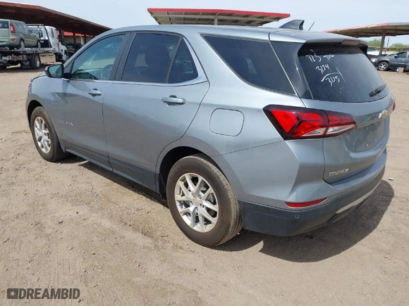 2024 Chevrolet Equinox LT with VIN 3GNAXKEG8RS146886, listed as a IAAI auction lot 41939837 with 35,599 mi miles. Bid and sale history available at carsss.com. Image 3.