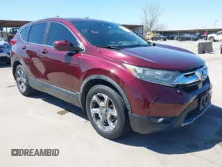 2019 Honda CR-V EX-L with VIN 5J6RW1H85KL002165, listed as a IAAI auction lot 41842267 with 127,466 mi miles. Bid and sale history available at carsss.com. Image 1.