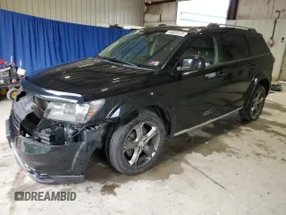 2016 Dodge Journey Crossroad Plus with VIN 3C4PDDGG8GT142686, listed as a Copart auction lot 59026625 with 104,162 mi miles and Salvage title. Bid and sale history available at DreamBid. Image 1.
