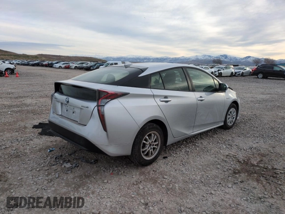 2017 Toyota Prius Two z VIN JTDKBRFUXH3579915, wystawiony jako Copart lot #49312995 z przebiegiem 117 884 mil mil oraz Szkoda całkowita • Salvage title. Historia ofert i sprzedaży dostępna na DreamBid. Obrazek 3.