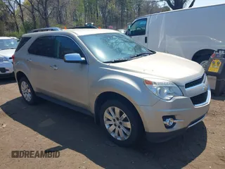 2011 Chevrolet Equinox LTZ with VIN 2CNFLGEC4B6442332, listed as a IAAI auction lot 42124006 with 105,351 mi miles. Bid and sale history available at carsss.com. Image 1.