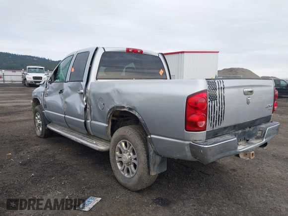 2007 Dodge Ram 2500 SLT with VIN 1D7KS28C47J539700, listed as a IAAI auction lot 41078816 with 185,133 mi miles. Bid and sale history available at carsss.com. Image 3.