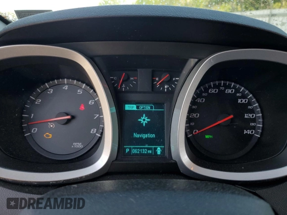 2014 Chevrolet Equinox LT z VIN 2GNFLFE36E6187127, wystawiony jako Copart lot #55244095 z przebiegiem 62 132 mil mil oraz Szkoda całkowita • Salvage title. Historia ofert i sprzedaży dostępna na DreamBid. Obrazek 9.