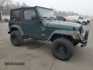1999 Jeep Wrangler Sport z VIN 1J4FY19SXXP427968, wystawiony jako Copart lot #50102855 z przebiegiem 174 381 mil mil oraz Czysty tytuł • Clean title. Historia ofert i sprzedaży dostępna na DreamBid. Obrazek 4.