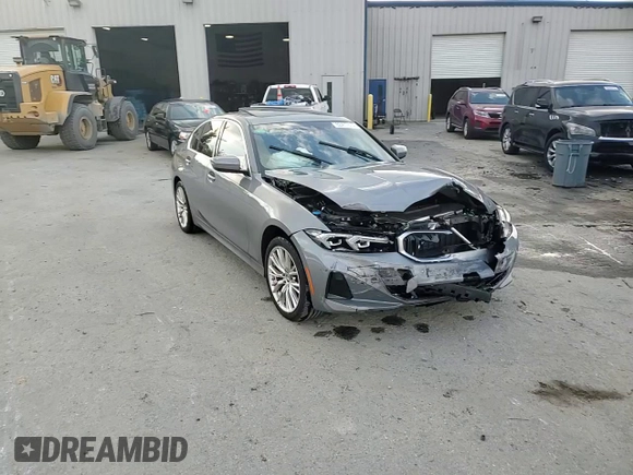 2024 BMW 3 Series 330i with VIN 3MW69FF07R8E53350, listed as a Copart auction lot 82477514 with 0 mi miles and Salvage Title. Bid and sale history available at carsss.com. Image 13.