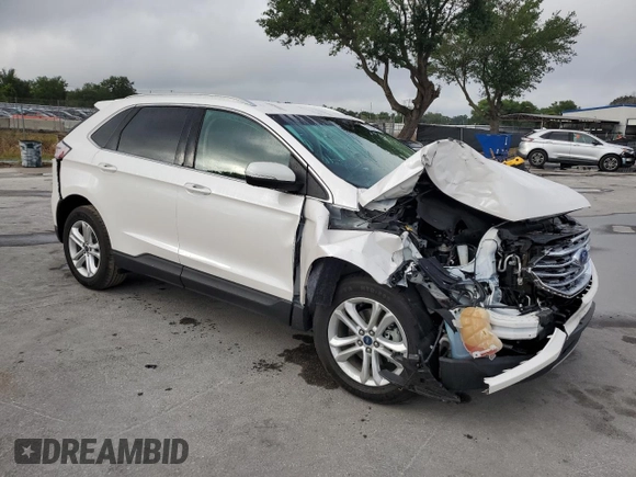 2019 Ford Edge SEL z VIN 2FMPK3J97KBB45136, wystawiony jako Copart lot #51404815 z przebiegiem 47 380 mil mil oraz Nie do naprawy • Non repairable. Historia ofert i sprzedaży dostępna na DreamBid. Obrazek 4.