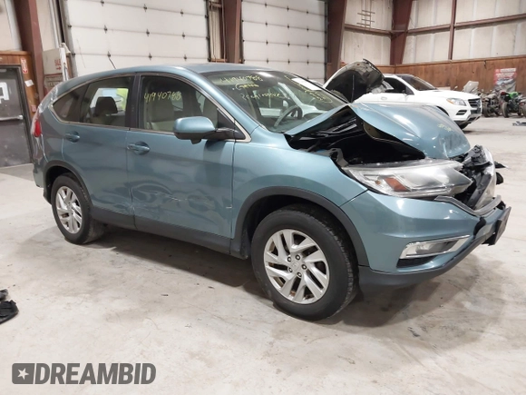2015 Honda CR-V EX with VIN 2HKRM4H57FH614090, listed as a IAAI auction lot 41940788 with 334,805 mi miles and . Bid and sale history available at DreamBid. Image 1.