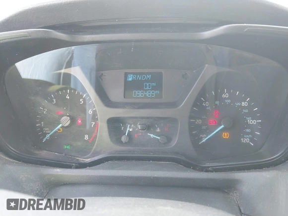 2017 Ford Transit with VIN 1FTYR1CM6HKA89795, listed as a IAAI auction lot 41654927 with 96,489 mi miles and . Bid and sale history available at DreamBid. Image 7.