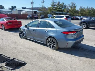 2020 Toyota Corolla SE with VIN JTDS4RCE5LJ015388, listed as a IAAI auction lot 41705544 with 87,322 mi miles and . Bid and sale history available at DreamBid. Image 3.