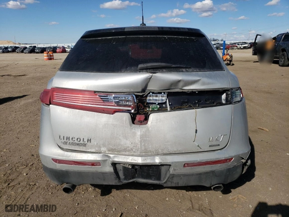 2013 Lincoln MKT EcoBoost with VIN 2LMHJ5AT7DBL56455, listed as a Copart auction lot 47085335 with 82,027 mi miles and Salvage Title. Bid and sale history available at carsss.com. Image 6.