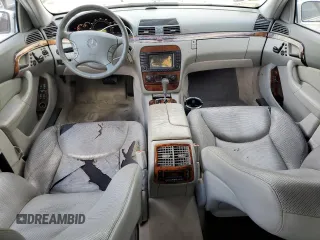 2003 Mercedes-Benz S-Class 5.0L with VIN WDBNG75J13A326110, listed as a Copart auction lot 80086494 with 0 mi miles and Salvage Title. Bid and sale history available at carsss.com. Image 8.