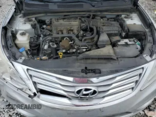 2014 Hyundai Azera Limited with VIN KMHFH4JG1EA376452, listed as a Copart auction lot 59703095 with 124,801 mi miles and Salvage title. Bid and sale history available at DreamBid. Image 11.