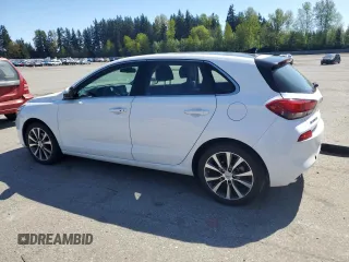2019 Hyundai Elantra GT with VIN KMHH35LE7KU107245, listed as a Copart auction lot 53916705 with 28,297 mi miles and Salvage Title. Bid and sale history available at carsss.com. Image 2.