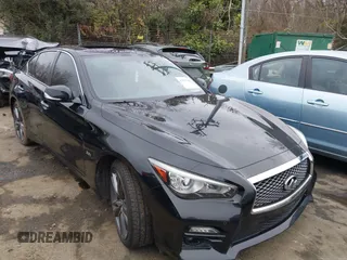 2017 Infiniti Q50 3.0t Premium with VIN JN1EV7AR6HM838604, listed as a IAAI auction lot 41515766 with 60,611 mi miles. Bid and sale history available at carsss.com. Image 1.