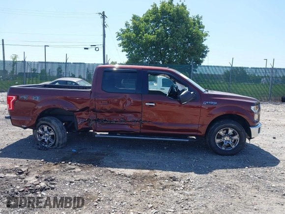 2016 Ford F-150 XLT with VIN 1FTEW1EF2GFD09497, listed as a IAAI auction lot 42579362 with 95,337 mi miles and . Bid and sale history available at DreamBid. Image 13.