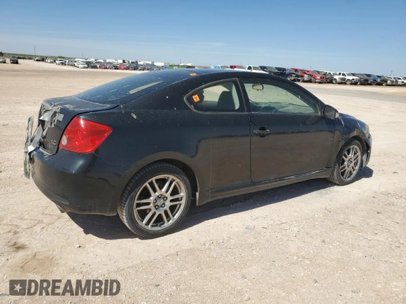 2007 Scion tC Spec with VIN JTKDE167770157802, listed as a Copart auction lot 53879465 with 210,103 mi miles and Clean Title. Bid and sale history available at carsss.com. Image 3.
