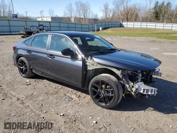 2025 Honda Civic Sport z VIN 2HGFE2F51SH523862, wystawiony jako Copart lot #52955205 z przebiegiem 3 874 mil mil oraz Szkoda całkowita • Salvage title. Historia ofert i sprzedaży dostępna na DreamBid. Obrazek 4.
