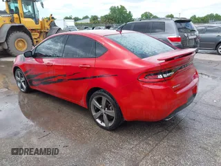 2015 Dodge Dart GT with VIN 1C3CDFEB7FD378109, listed as a IAAI auction lot 42003049 with 171,454 mi miles. Bid and sale history available at carsss.com. Image 3.