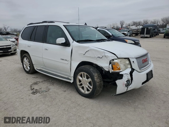2008 GMC Envoy Denali with VIN 1GKET63MX82118446, listed as a Copart auction lot 44734735 with 244,054 mi miles and Salvage Title. Bid and sale history available at carsss.com. Image 4.