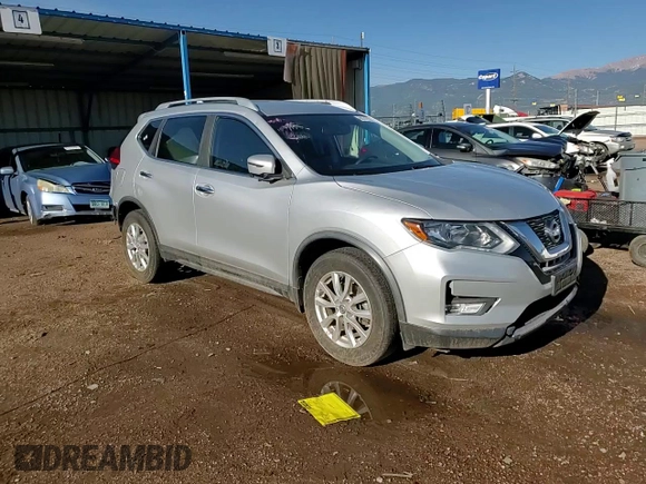 2017 Nissan Rogue SV with VIN KNMAT2MVXHP520321, listed as a Copart auction lot 60747285 with 88,293 mi miles and Salvage title. Bid and sale history available at DreamBid. Image 14.